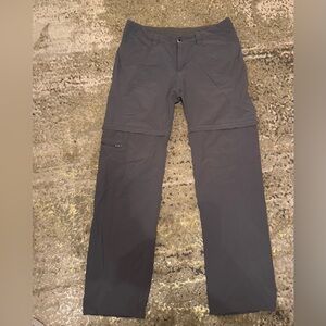 Patagonia women’s convertible hiking pants.